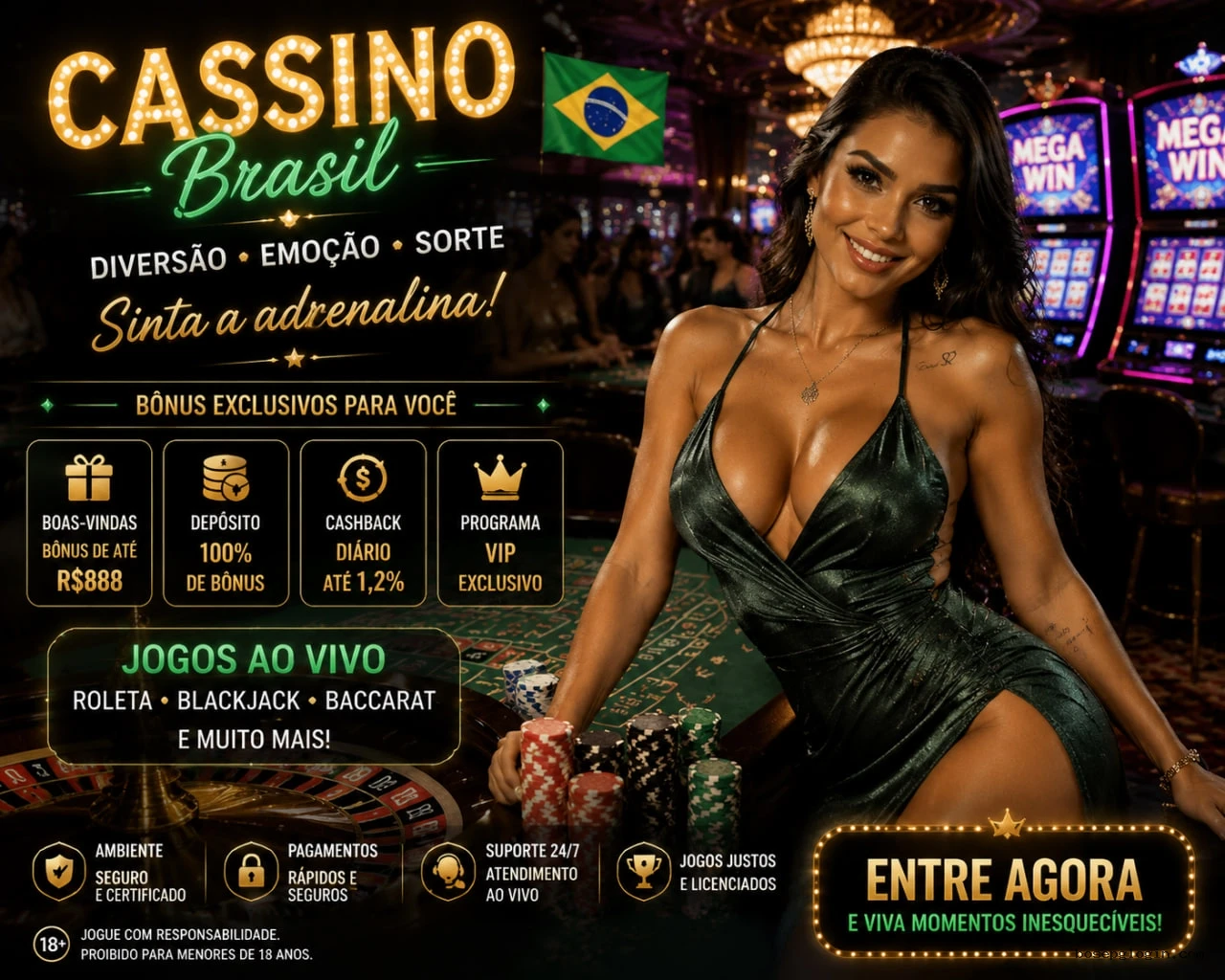 Vantagens Cassino ao Vivo